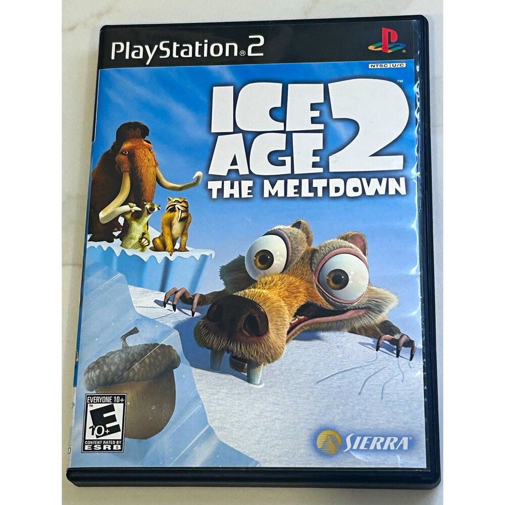 PlayStation 2 Ice Age 2: The Meltdown Sierra Manual Included NTSC-U/C 2006